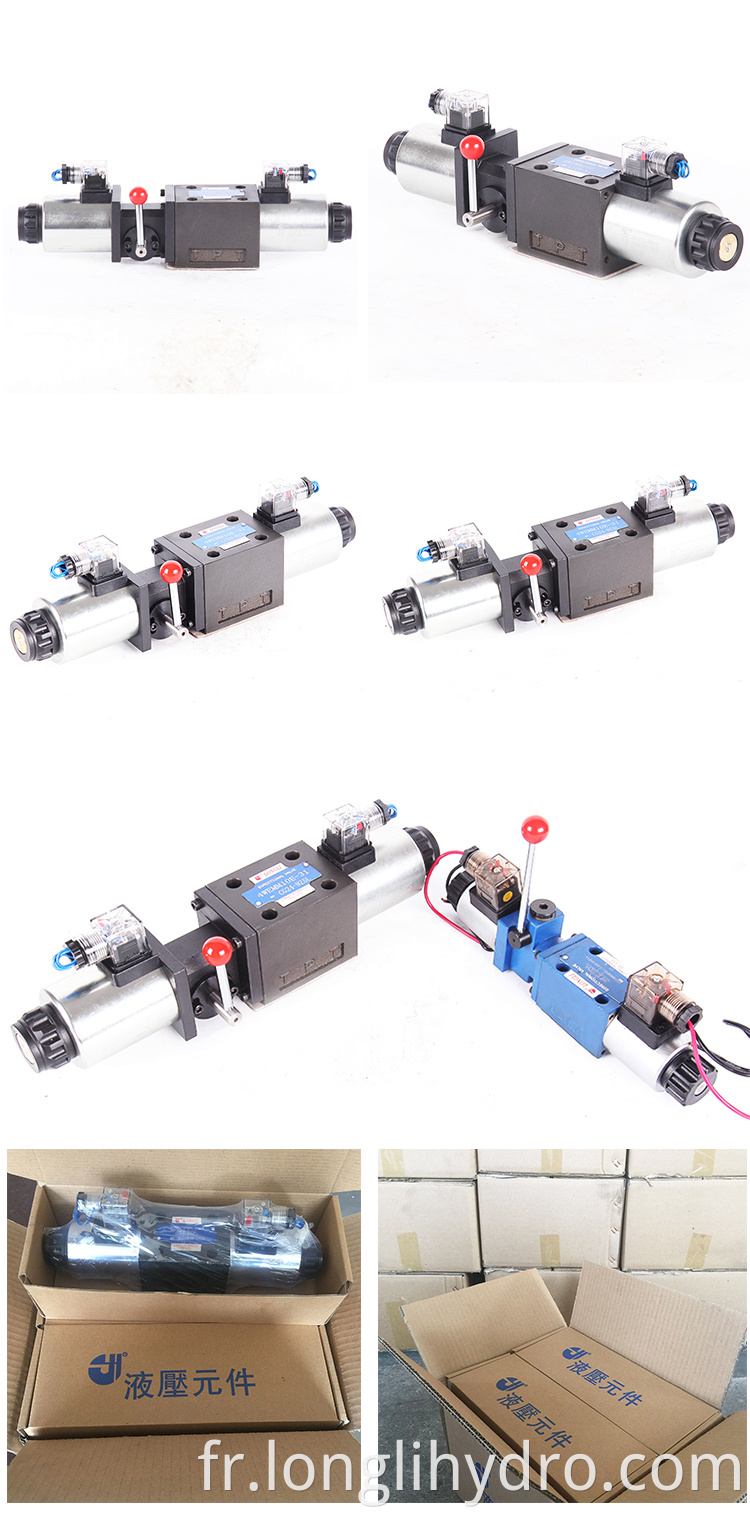 4WEMM10 Hydraulic Solenoid Manual Directional Control Valve